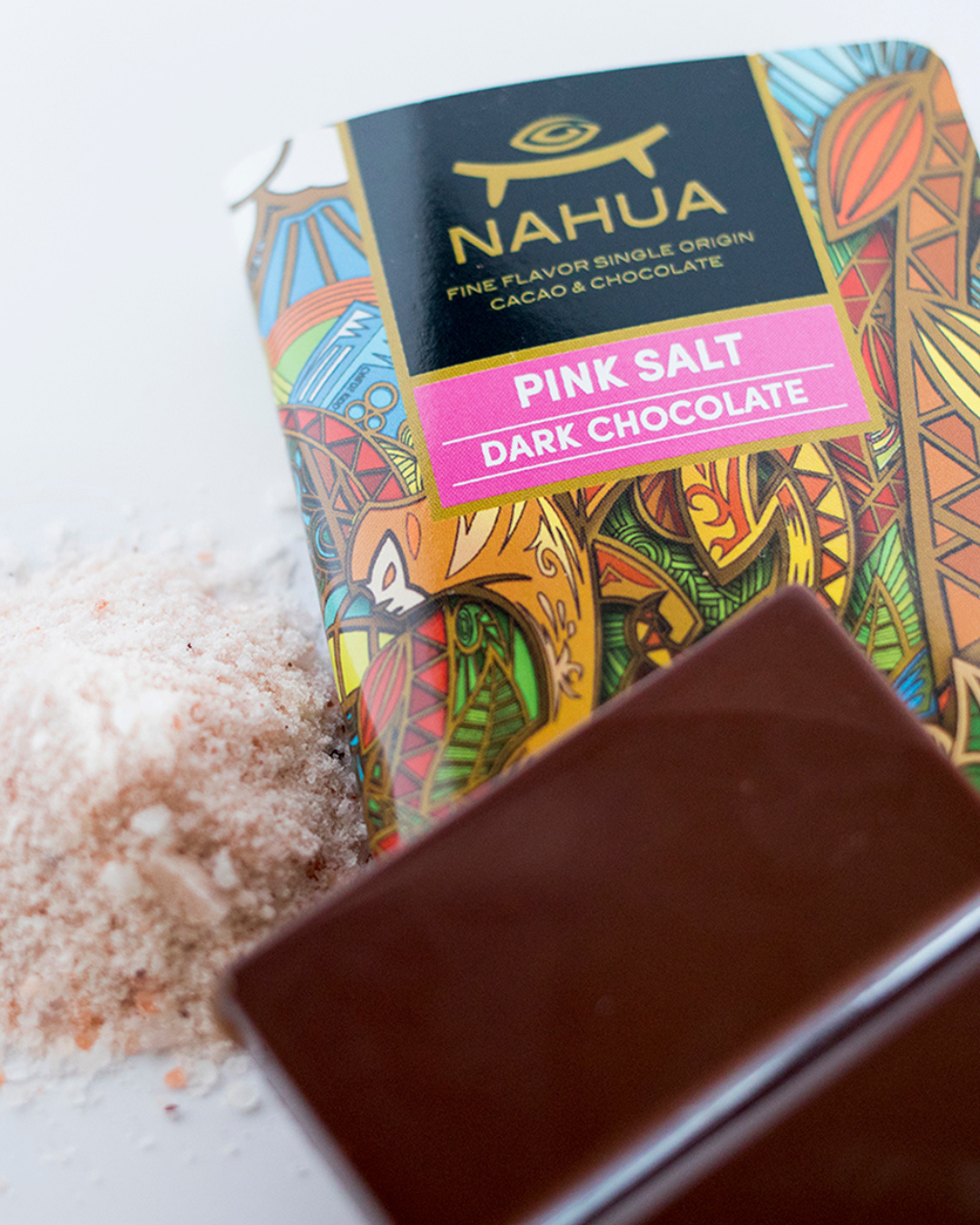 Dark Chocolate Pink Salt