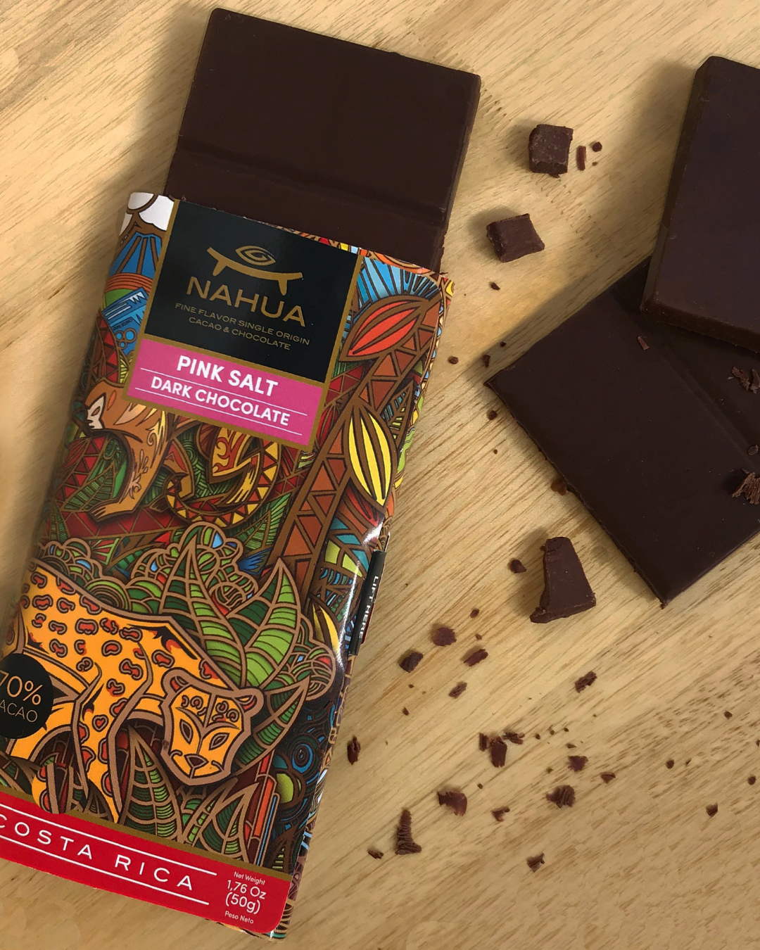 Dark Chocolate Pink Salt